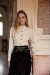 NIDODILEDA Core Chain Belt Μπρονζέ Αλυσίδα Ζώνη