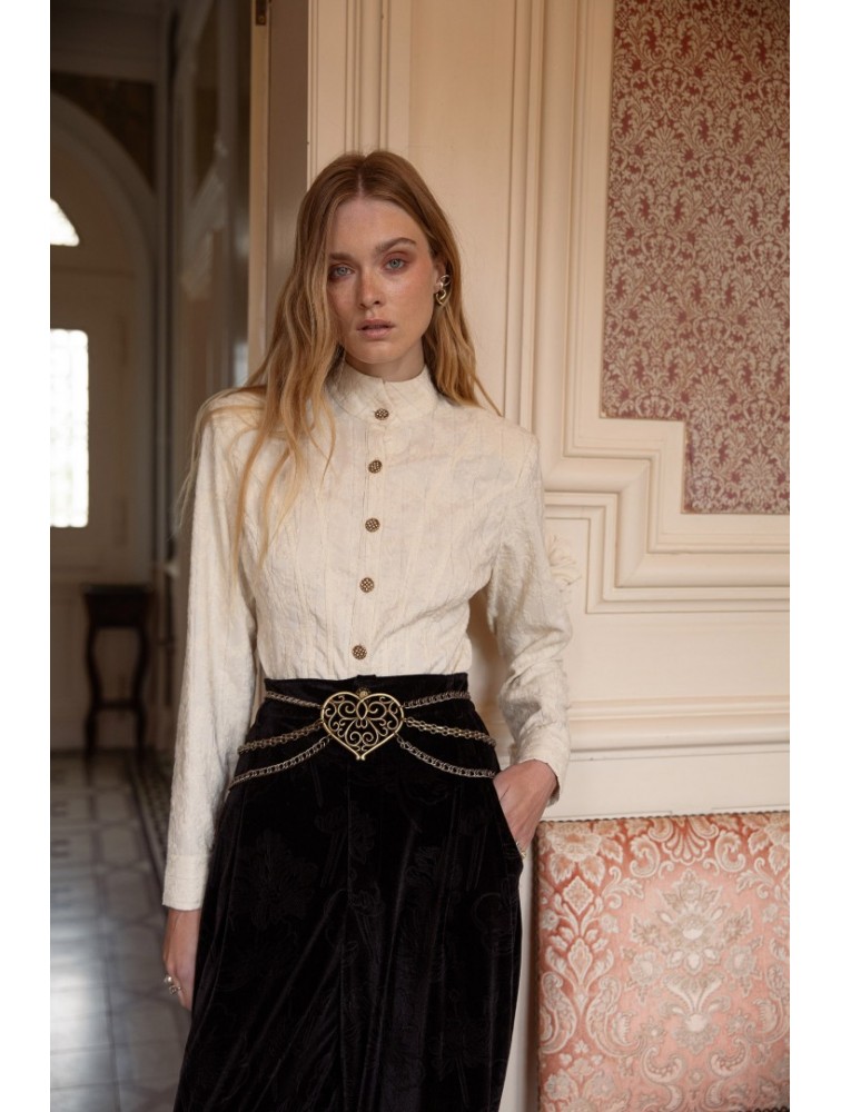 NIDODILEDA Core Chain Belt Μπρονζέ Αλυσίδα Ζώνη