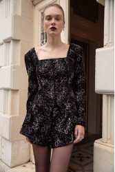 NIDODILEDA Eden Corset Μαύρος Κορσές