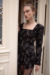 NIDODILEDA Eden Corset Μαύρος Κορσές