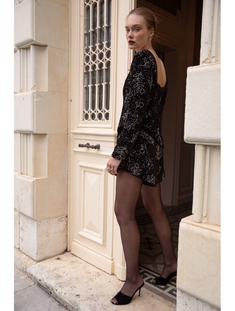 NIDODILEDA Eden Corset Μαύρος Κορσές