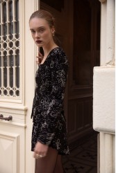 NIDODILEDA Eden Corset Μαύρος Κορσές