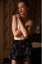 NIDODILEDA Eden Shorts Μαύρη Παγέτα Σορτς