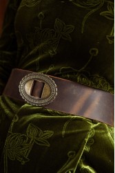 NIDODILEDA Elvor Belt Ταμπά Δερμάτινη Ζώνη