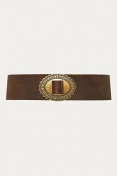 NIDODILEDA Elvor Belt Ταμπά Δερμάτινη Ζώνη