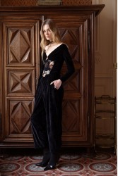 NIDODILEDA Everett Pants Μαύρη Βελουτέ Παντελόνα