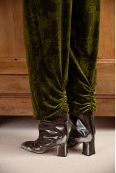 NIDODILEDA Everett Pants Πράσινη Βελουτέ Παντελόνα