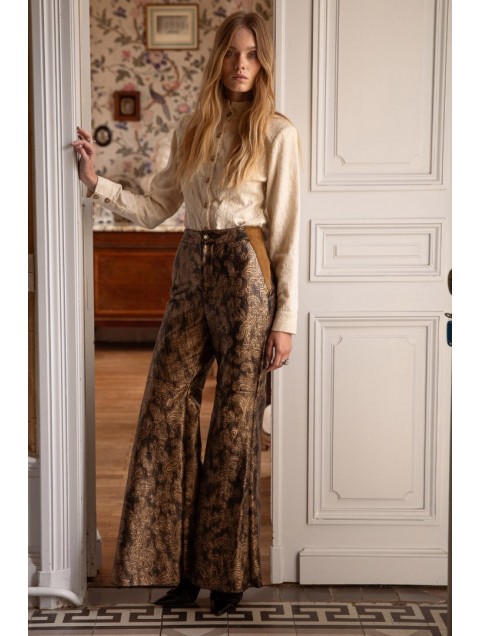 NIDODILEDA Fox Flares Μαύρη Παντελόνα