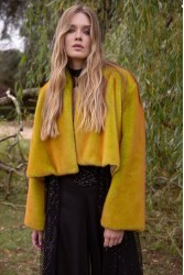 NIDODILEDA Giselle Crop Fur Γούνα Διπλής Όψης