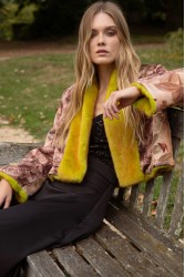 NIDODILEDA Giselle Crop Fur Γούνα Διπλής Όψης