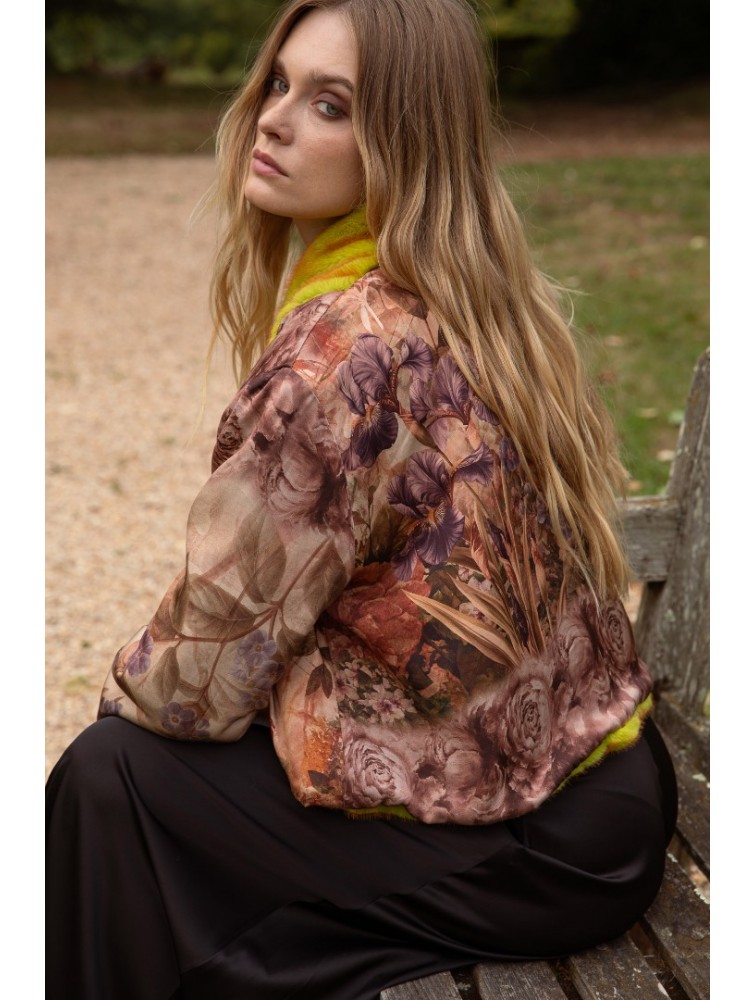 NIDODILEDA Giselle Crop Fur Γούνα Διπλής Όψης