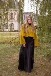 NIDODILEDA Giselle Crop Fur Γούνα Διπλής Όψης