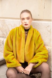 NIDODILEDA Giselle Crop Fur Γούνα Διπλής Όψης