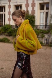 NIDODILEDA Giselle Crop Fur Γούνα Διπλής Όψης