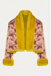 NIDODILEDA Giselle Crop Fur Γούνα Διπλής Όψης