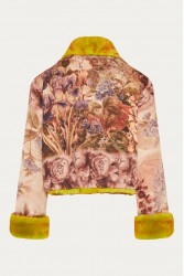 NIDODILEDA Giselle Crop Fur Γούνα Διπλής Όψης