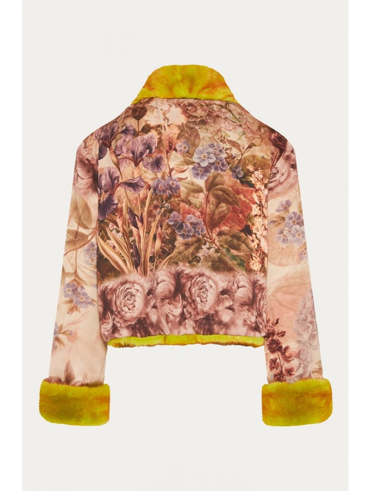 NIDODILEDA Giselle Crop Fur Γούνα Διπλής Όψης