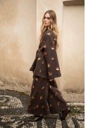 NIDODILEDA Gordon Cardigan Καφέ Ζακέτα