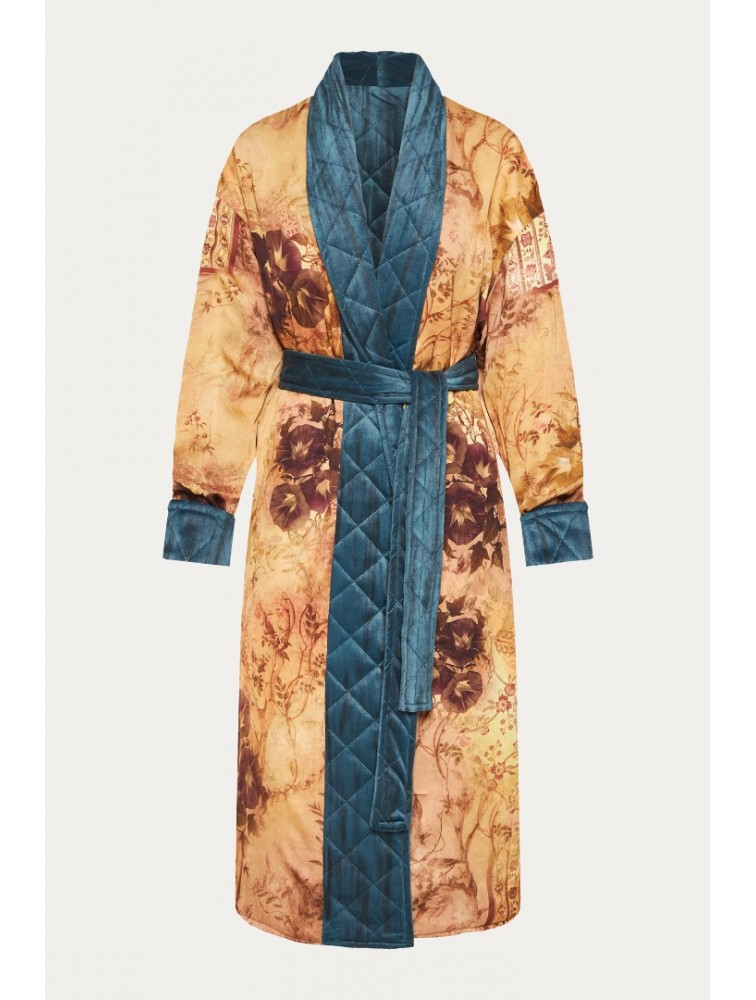 NIDODILEDA Harvey Coat Μπλε Παλτό Διπλής Όψης