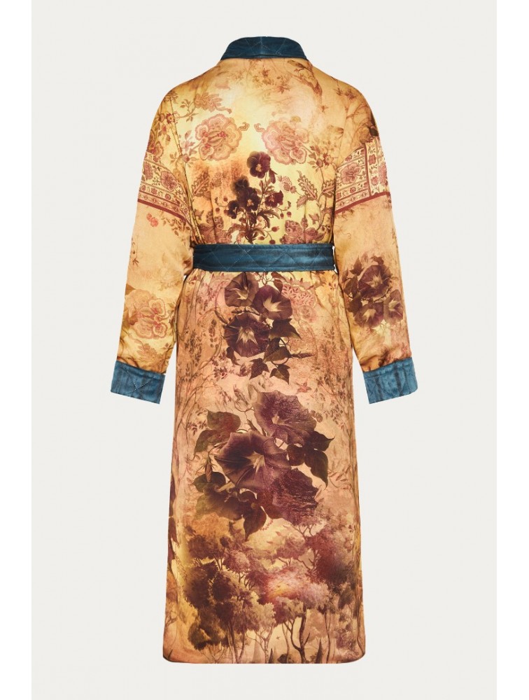 NIDODILEDA Harvey Coat Μπλε Παλτό Διπλής Όψης