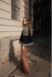 NIDODILEDA Isolde Jacket Μαύρο Τζακέτ