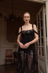 NIDODILEDA Kaia Dress Φλοράλ Μαύρο Φόρεμα