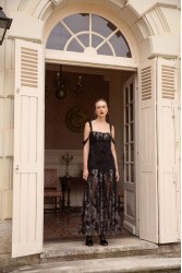 NIDODILEDA Kaia Dress Φλοράλ Μαύρο Φόρεμα