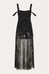 NIDODILEDA Kaia Dress Φλοράλ Μαύρο Φόρεμα