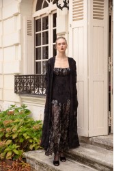 NIDODILEDA Kaia Dress Φλοράλ Μαύρο Φόρεμα