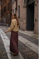 NIDODILEDA Lester Cardi Top Μπεζ Τοπ