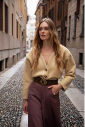 NIDODILEDA Lester Cardi Top Μπεζ Τοπ