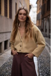 NIDODILEDA Lester Cardi Top Μπεζ Τοπ