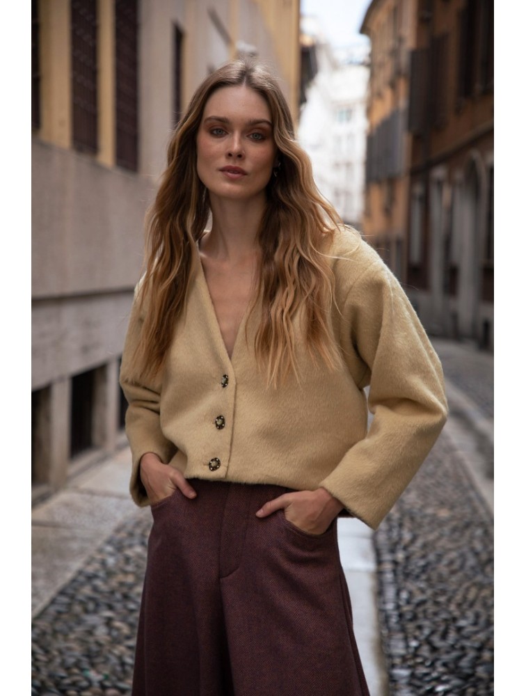 NIDODILEDA Lester Cardi Top Μπεζ Τοπ