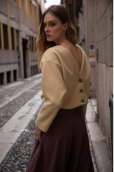 NIDODILEDA Lester Cardi Top Μπεζ Τοπ