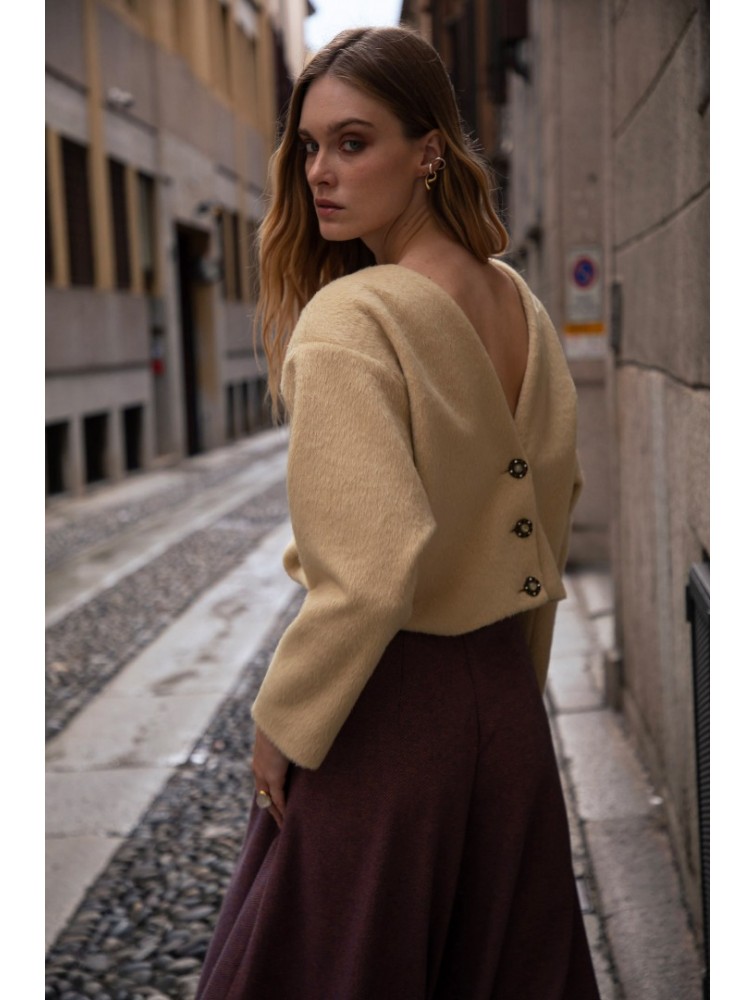 NIDODILEDA Lester Cardi Top Μπεζ Τοπ