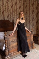 NIDODILEDA Livia Top Dress Μαύρο Φόρεμα