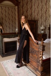 NIDODILEDA Livia Top Dress Μαύρο Φόρεμα