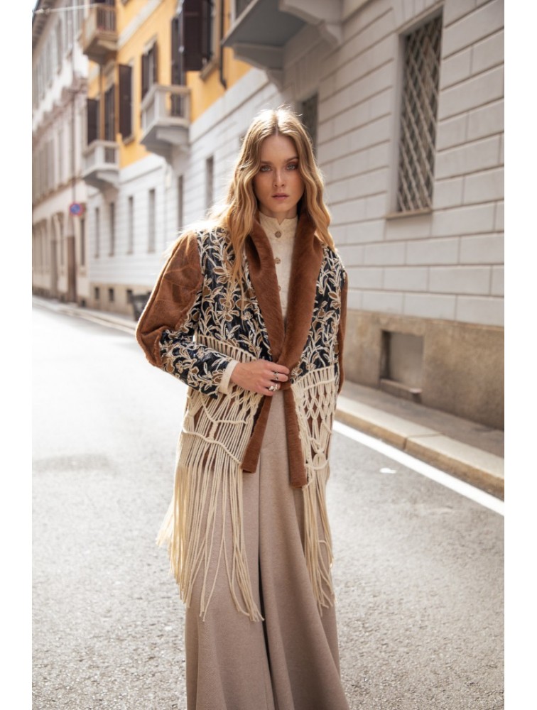 NIDODILEDA Marvin Jacket Κάμελ Τζάκετ