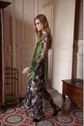 NIDODILEDA Melody Top Πράσινο Τοπ Παγέτα