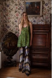 NIDODILEDA Melody Top Πράσινο Τοπ Παγέτα