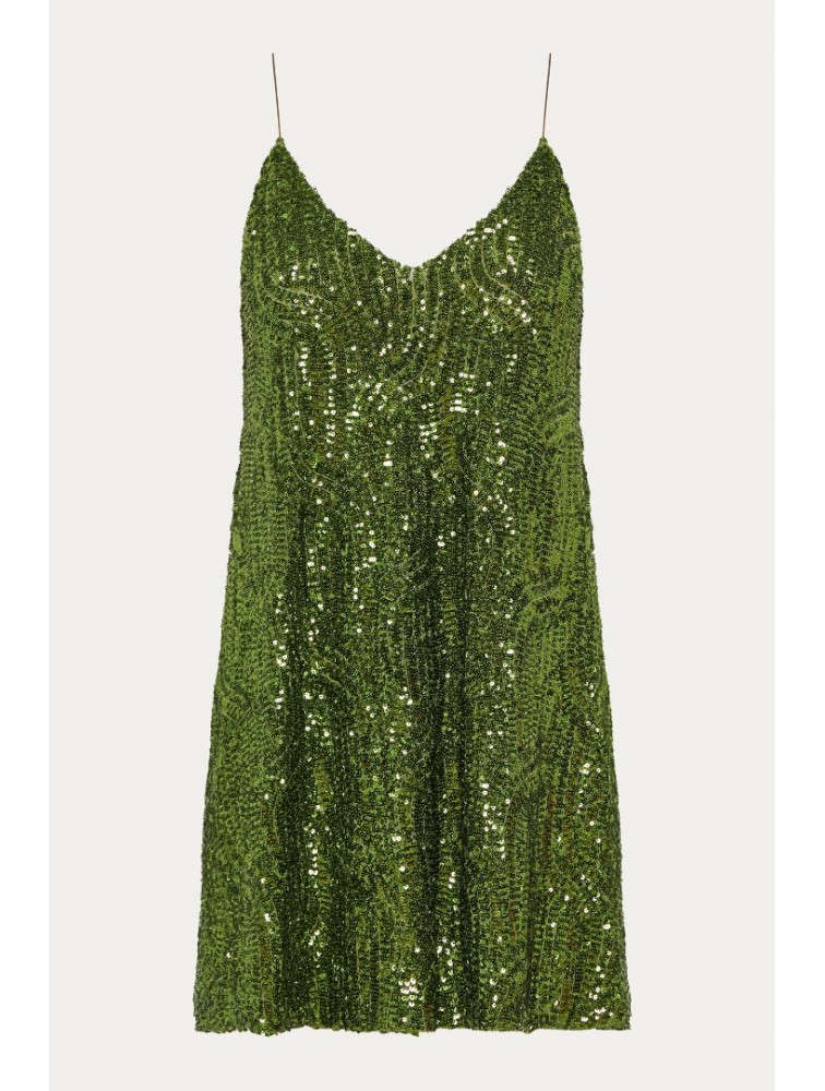 NIDODILEDA Melody Top Πράσινο Τοπ Παγέτα