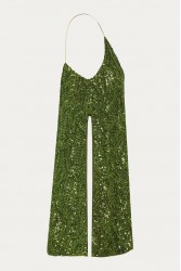 NIDODILEDA Melody Top Πράσινο Τοπ Παγέτα