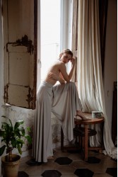NIDODILEDA Alba Pants Silvery Ασημί Παντελόνα