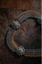 NIDODILEDA Anaca Belt Δίχρωμη Αλυσίδα