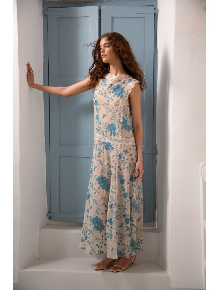 NIDODILEDA Arrival Dress Floral Embroidered Lace Embellished