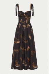 NIDODILEDA Attunement Dress Cut Out Patterned Μαύρο Φόρεμα