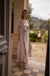 NIDODILEDA Awakening Dress Scale Sequined Semi-sheer