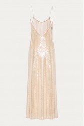 NIDODILEDA Awakening Dress Scale Sequined Semi-sheer