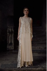 NIDODILEDA Blanche Top Dress Silvery Nude Μπεζ Τοπ Φόρεμα