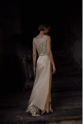NIDODILEDA Blanche Top Dress Silvery Nude Μπεζ Τοπ Φόρεμα